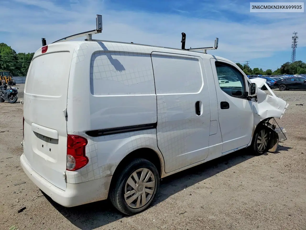 2019 Nissan Nv200 Sv VIN: 3N6CM0KN3KK699935 Lot: 59887416