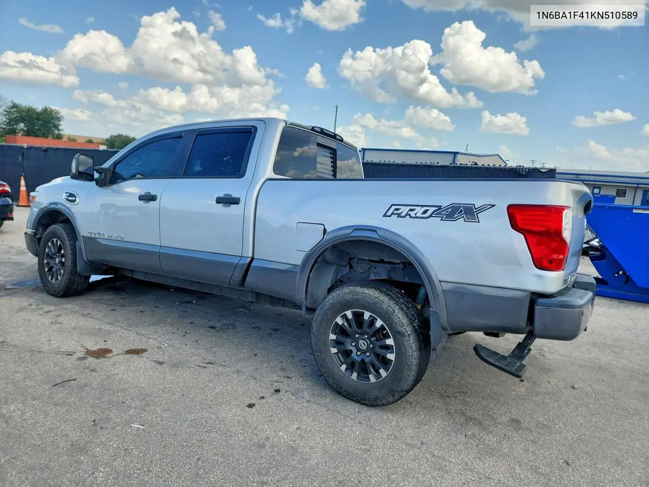 2019 Nissan Titan Xd Pro-4X VIN: 1N6BA1F41KN510589 Lot: 60749966