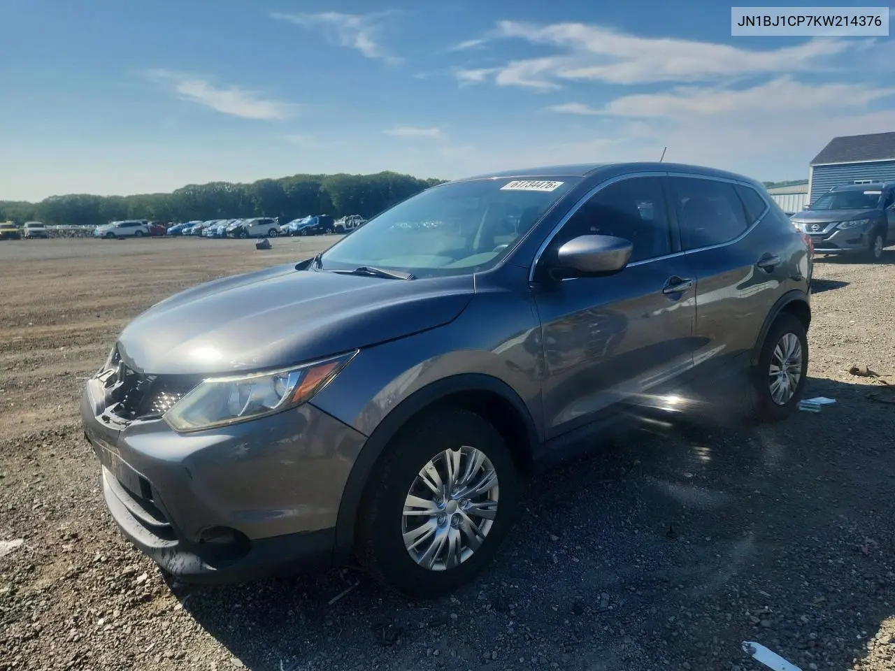 2019 Nissan Rogue Sport S VIN: JN1BJ1CP7KW214376 Lot: 61734476
