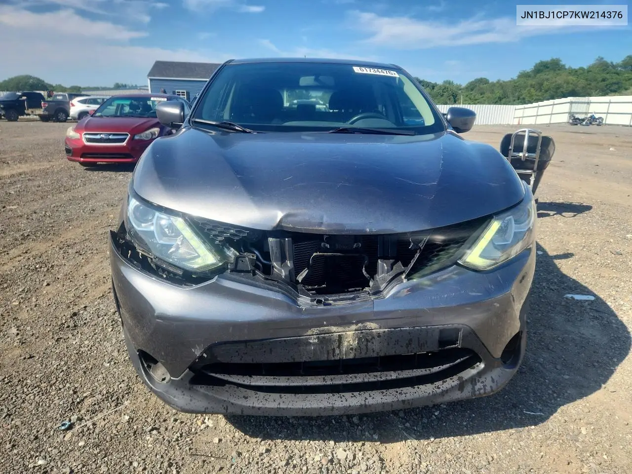 2019 Nissan Rogue Sport S VIN: JN1BJ1CP7KW214376 Lot: 61734476