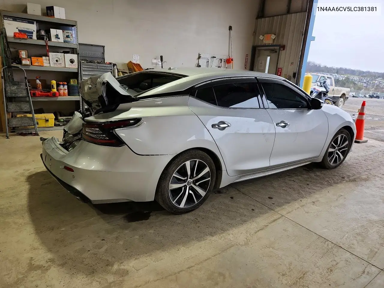 2020 Nissan Maxima 3.5 Sv VIN: 1N4AA6CV5LC381381 Lot: 48430926