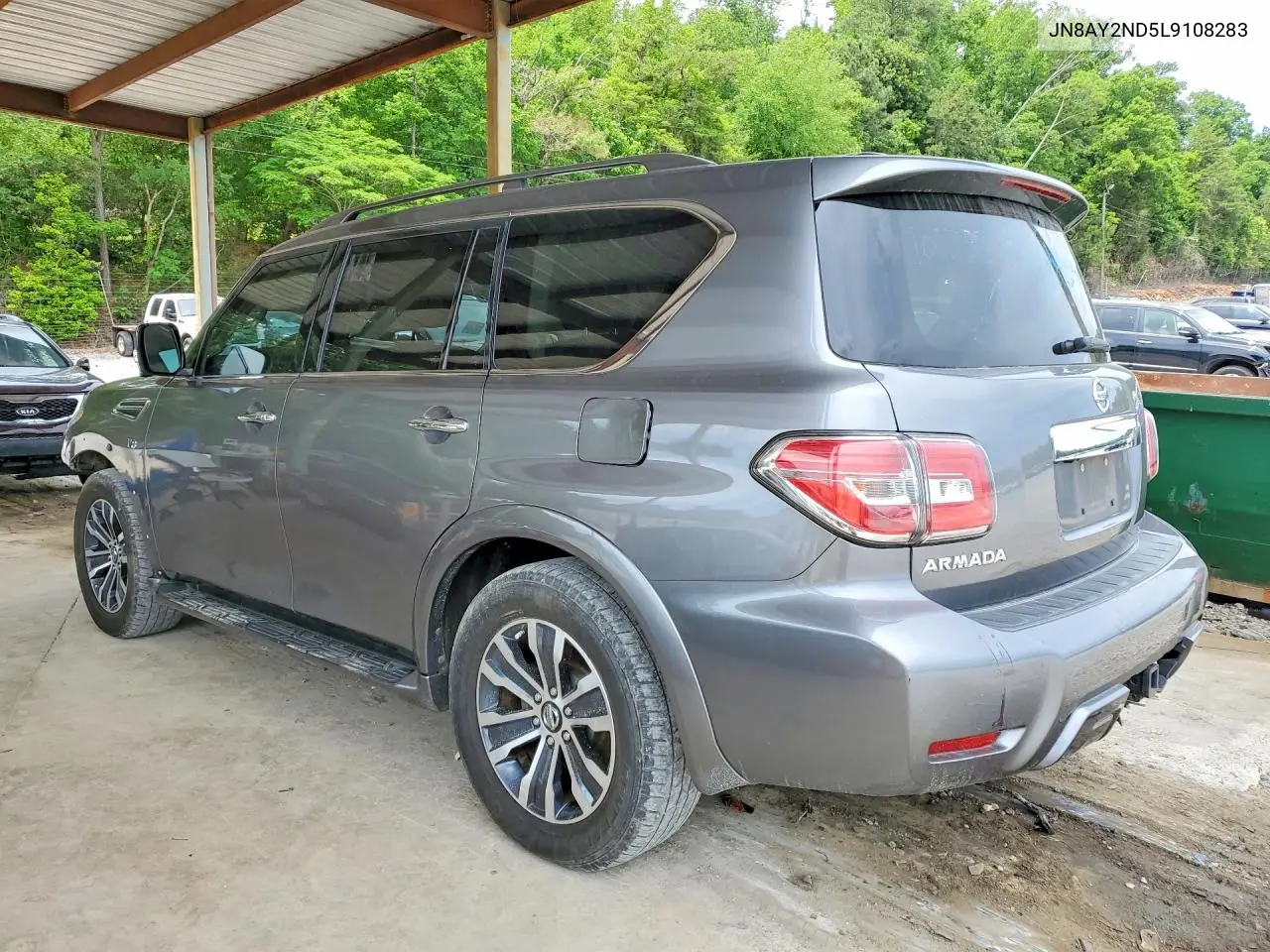 2020 Nissan Armada Sl VIN: JN8AY2ND5L9108283 Lot: 52485456