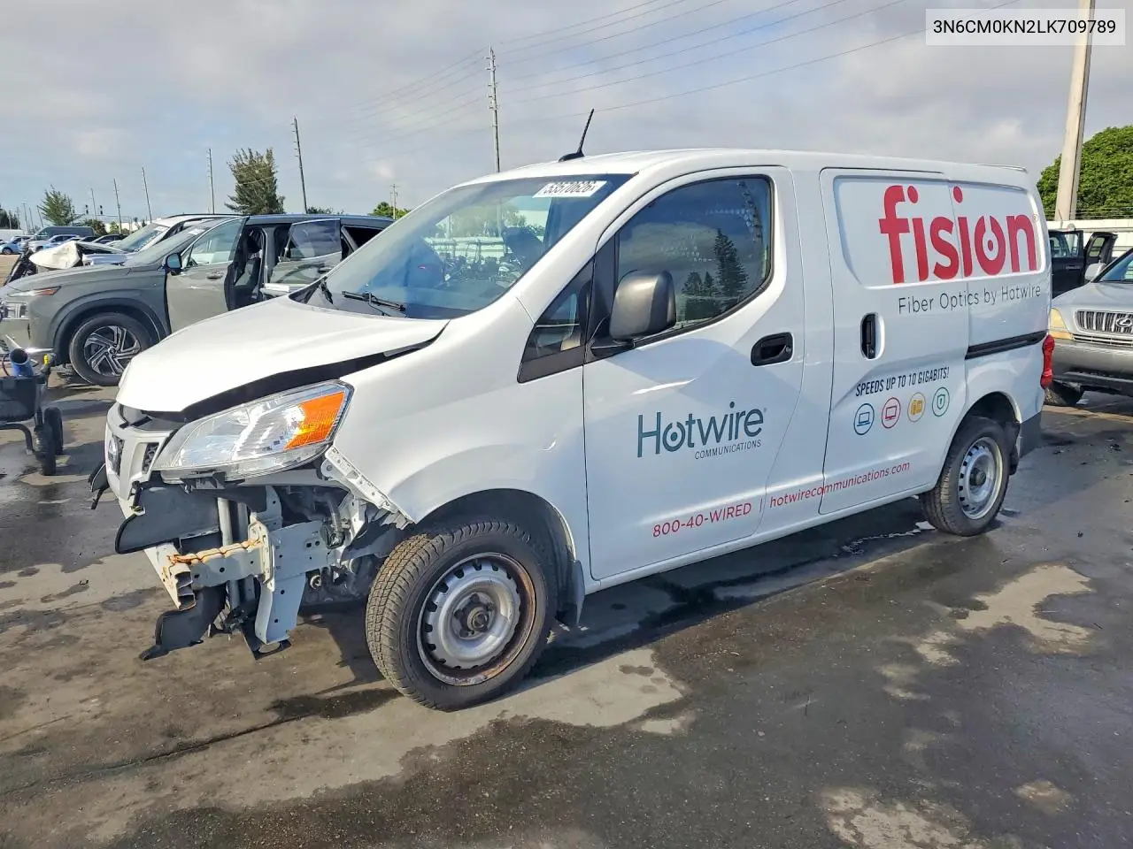 2020 Nissan Nv200 S VIN: 3N6CM0KN2LK709789 Lot: 53570626