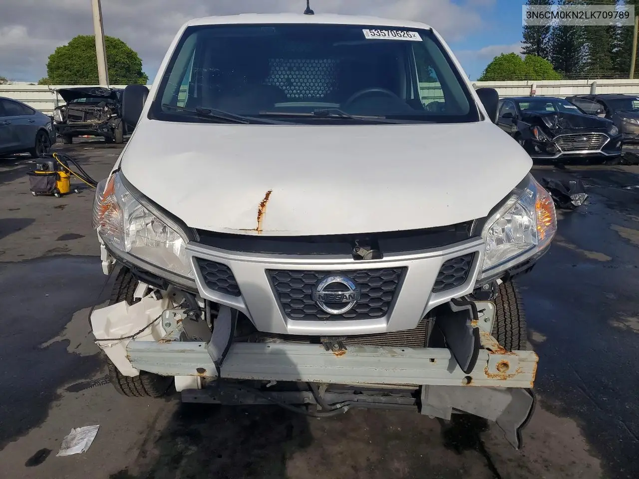 2020 Nissan Nv200 S VIN: 3N6CM0KN2LK709789 Lot: 53570626