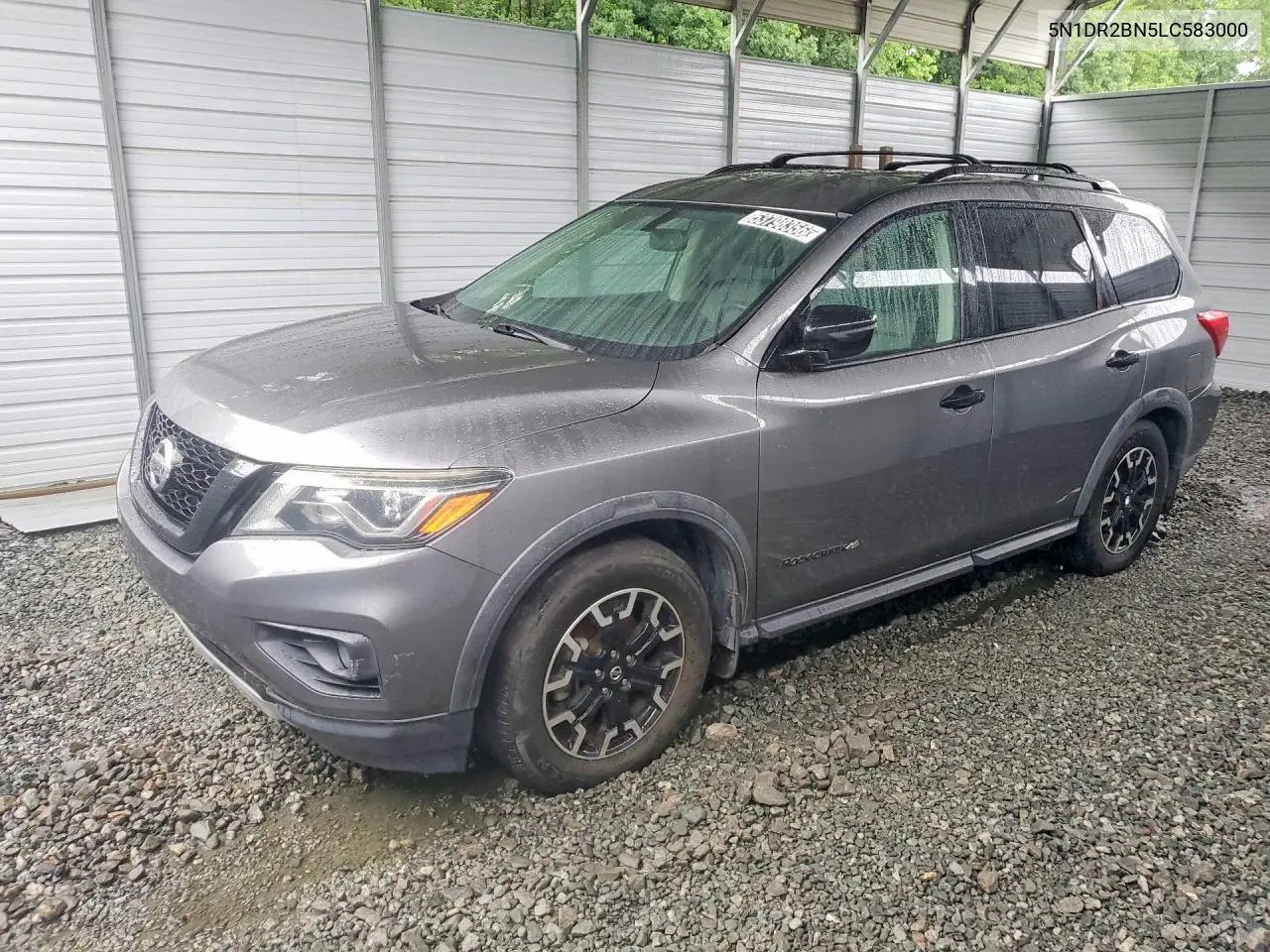 2020 Nissan Pathfinder Sv VIN: 5N1DR2BN5LC583000 Lot: 53798356