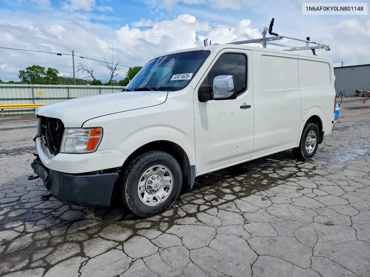 2020 Nissan Nv 2500 Hd Sv VIN: 1N6AF0KY0LN801148 Lot: 53974626