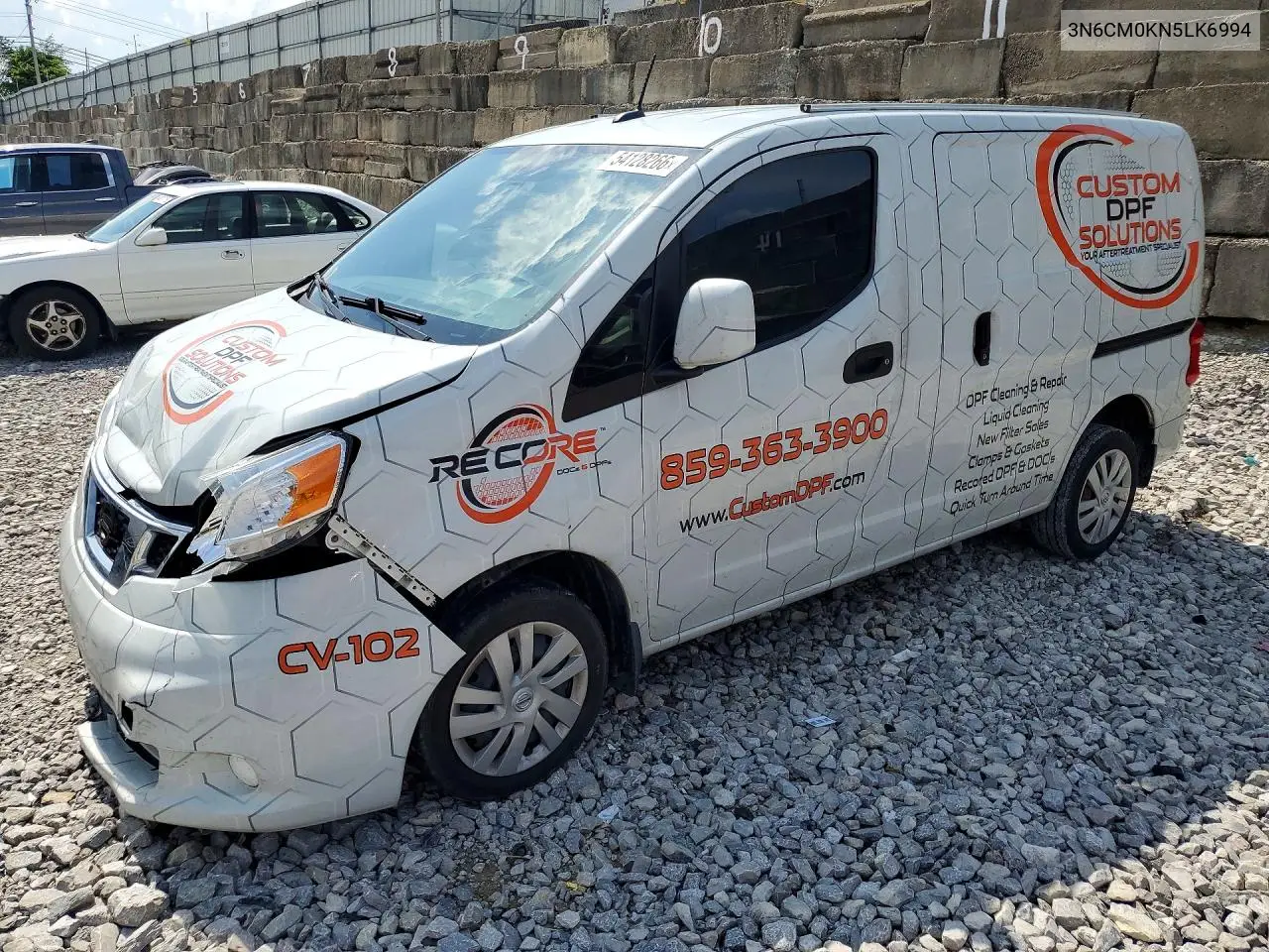 2020 Nissan Nv200 Delivery Van VIN: 3N6CM0KN5LK6994 Lot: 54128266
