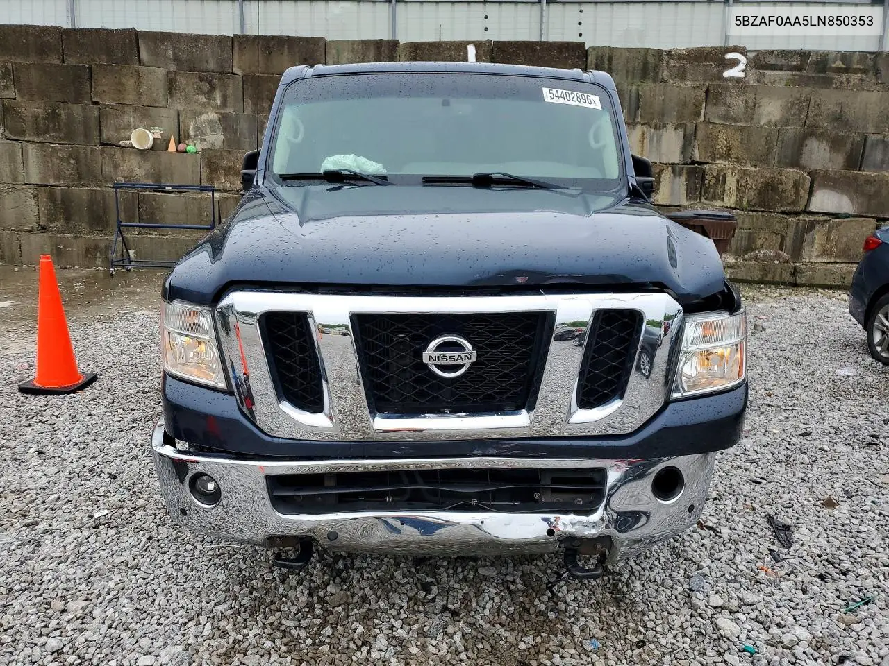 2020 Nissan Nv 3500 Hd Sl VIN: 5BZAF0AA5LN850353 Lot: 54402896