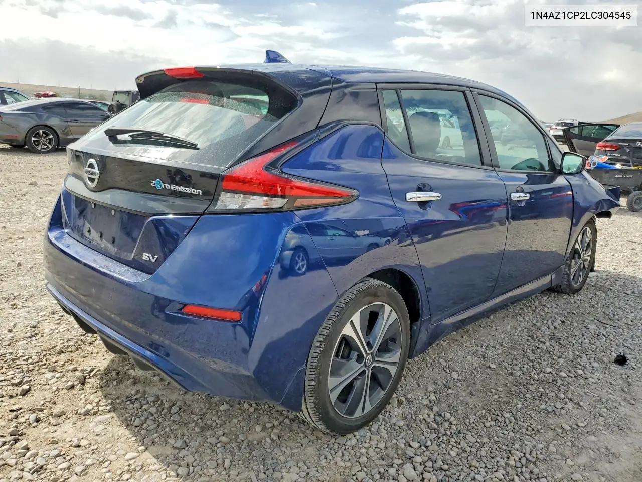 2020 Nissan Leaf Sv VIN: 1N4AZ1CP2LC304545 Lot: 55016756