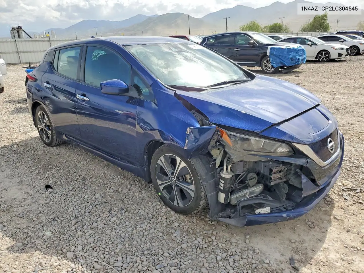 2020 Nissan Leaf Sv VIN: 1N4AZ1CP2LC304545 Lot: 55016756
