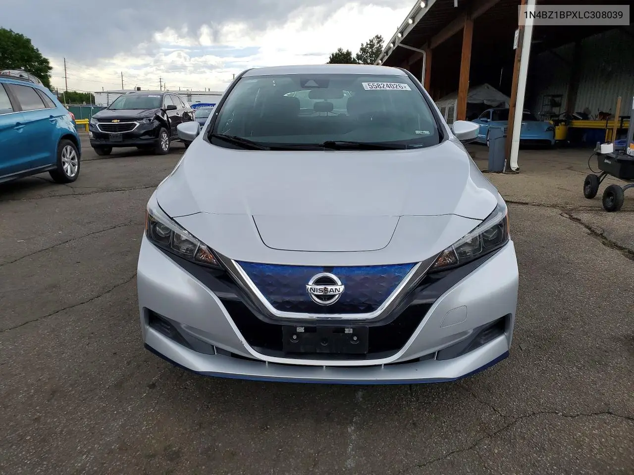 2020 Nissan Leaf S Plus VIN: 1N4BZ1BPXLC308039 Lot: 55824026