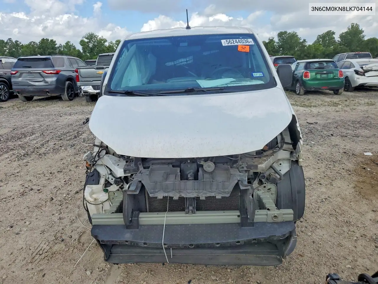 2020 Nissan Nv200 S VIN: 3N6CM0KN8LK704144 Lot: 56244036