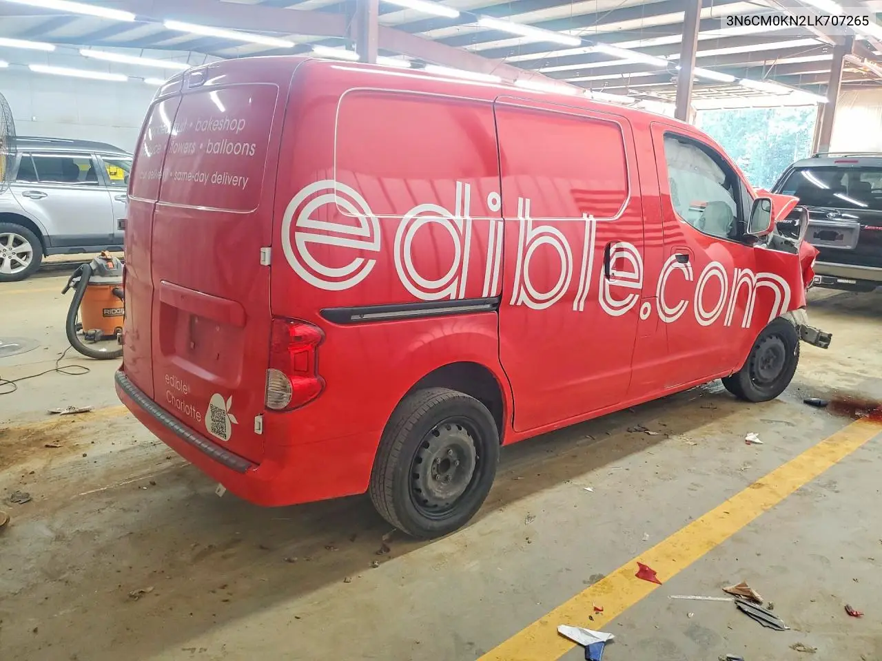 2020 Nissan Nv200 Sv VIN: 3N6CM0KN2LK707265 Lot: 56417206