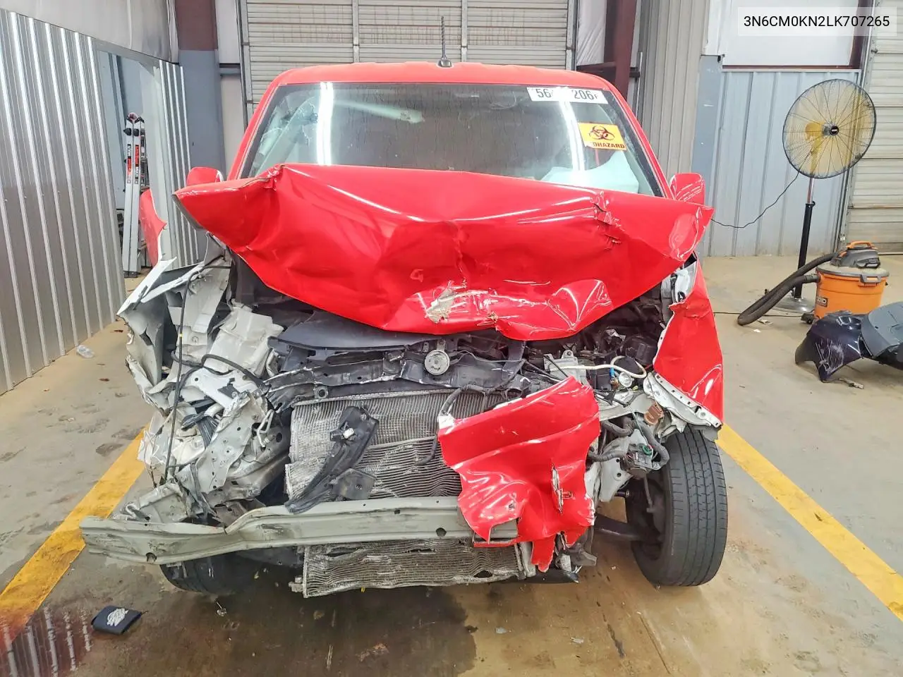 2020 Nissan Nv200 Sv VIN: 3N6CM0KN2LK707265 Lot: 56417206