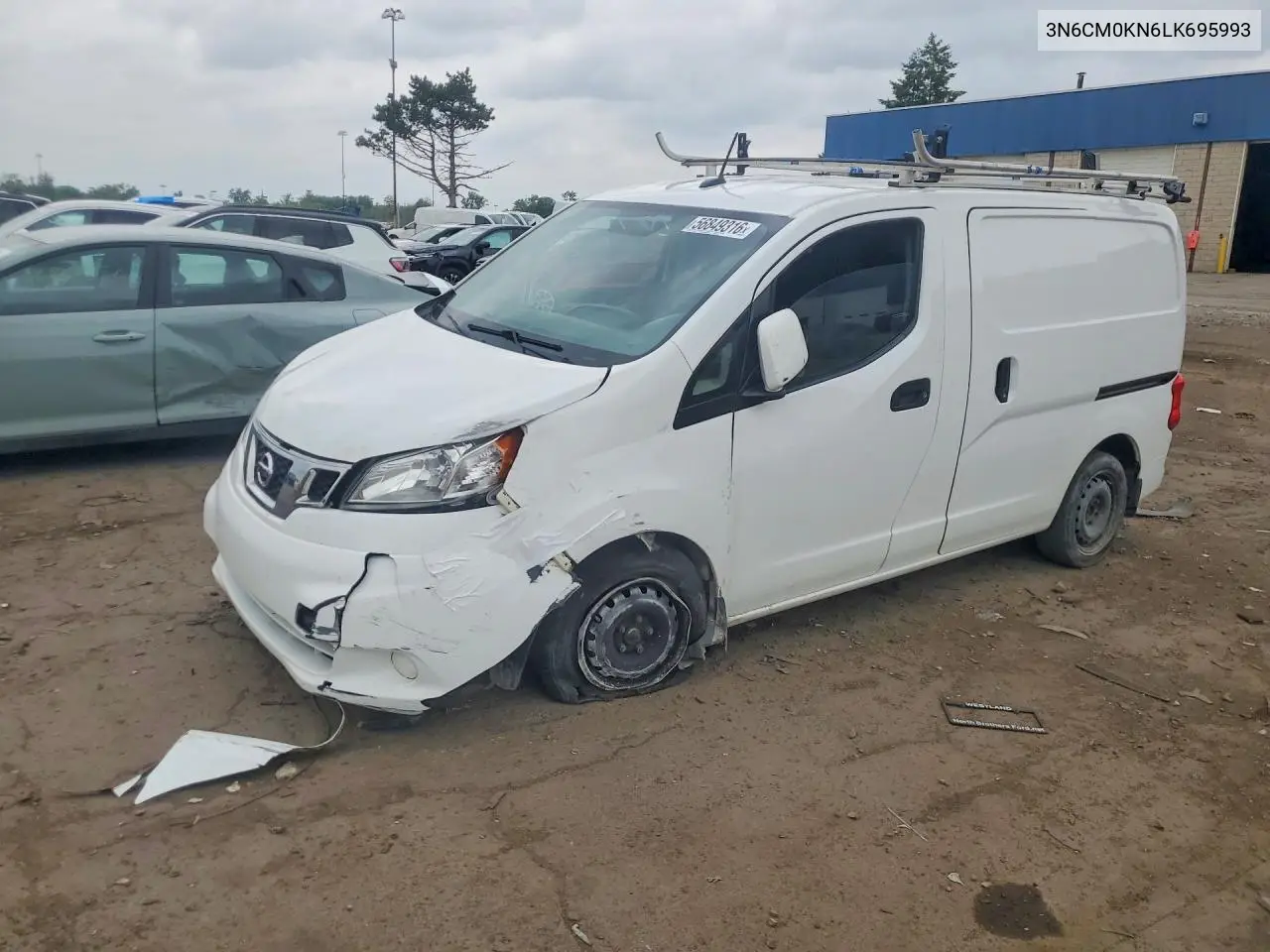 2020 Nissan Nv200 Sv VIN: 3N6CM0KN6LK695993 Lot: 56849316