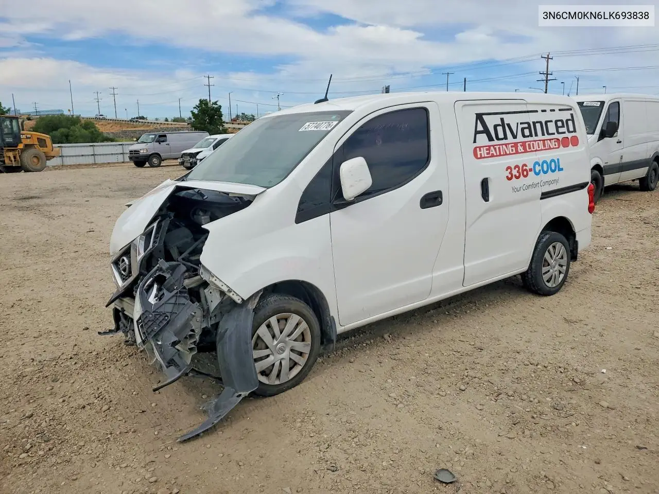 2020 Nissan Nv200 Sv VIN: 3N6CM0KN6LK693838 Lot: 57740776