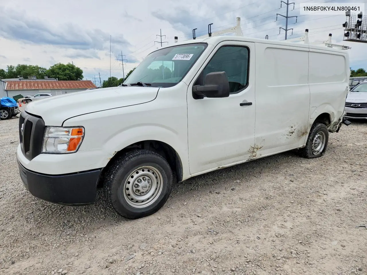 2020 Nissan Nv 2500 Hd S VIN: 1N6BF0KY4LN800461 Lot: 57773896