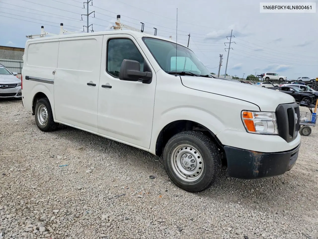 2020 Nissan Nv 2500 Hd S VIN: 1N6BF0KY4LN800461 Lot: 57773896