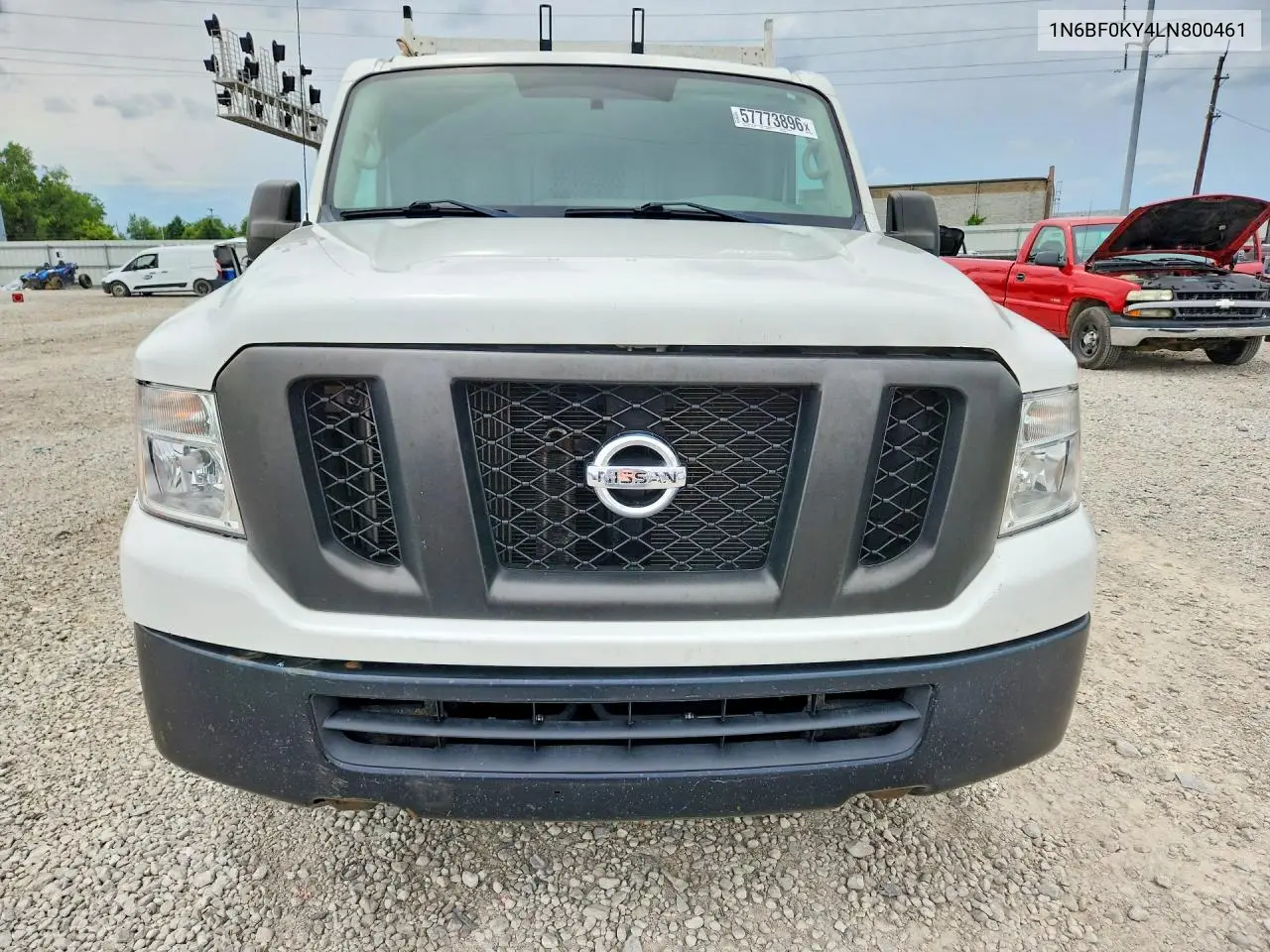2020 Nissan Nv 2500 Hd S VIN: 1N6BF0KY4LN800461 Lot: 57773896