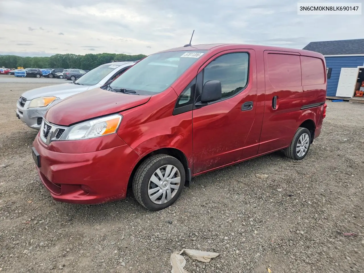 2020 Nissan Nv200 Sv VIN: 3N6CM0KN8LK690147 Lot: 57811356