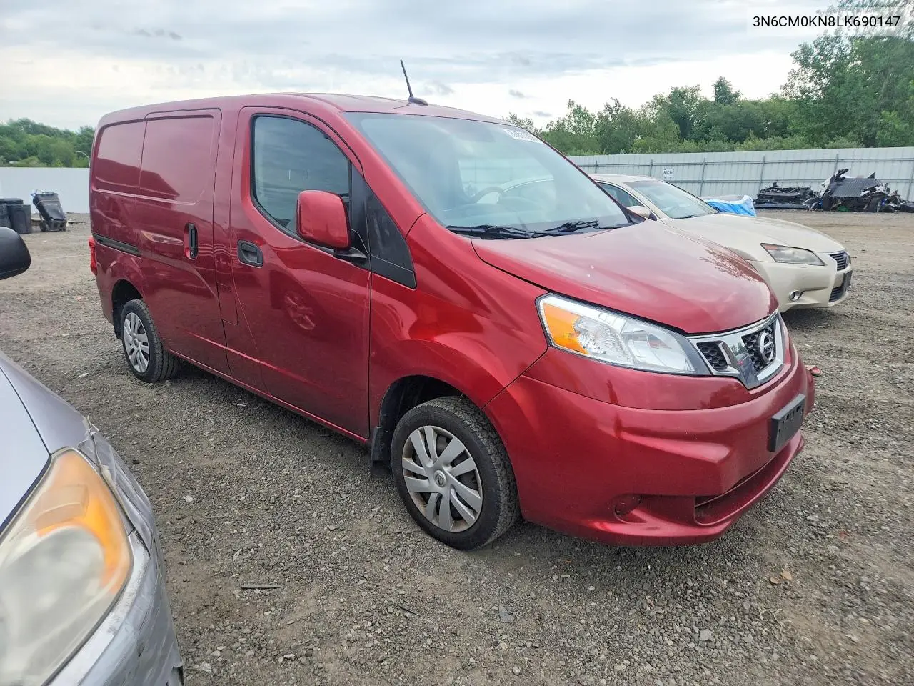 2020 Nissan Nv200 Sv VIN: 3N6CM0KN8LK690147 Lot: 57811356