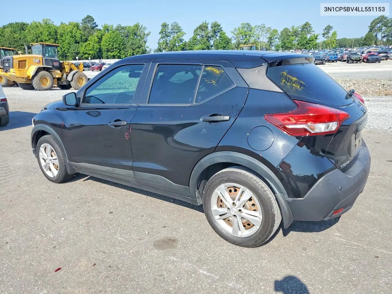 2020 Nissan Kicks S VIN: 3N1CP5BV4LL551153 Lot: 59338226