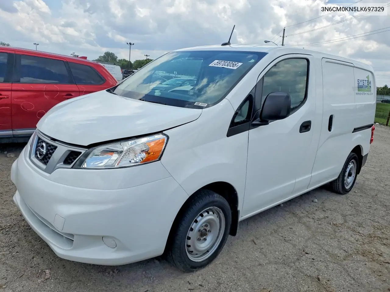 2020 Nissan Nv200 S VIN: 3N6CM0KN5LK697329 Lot: 59703056