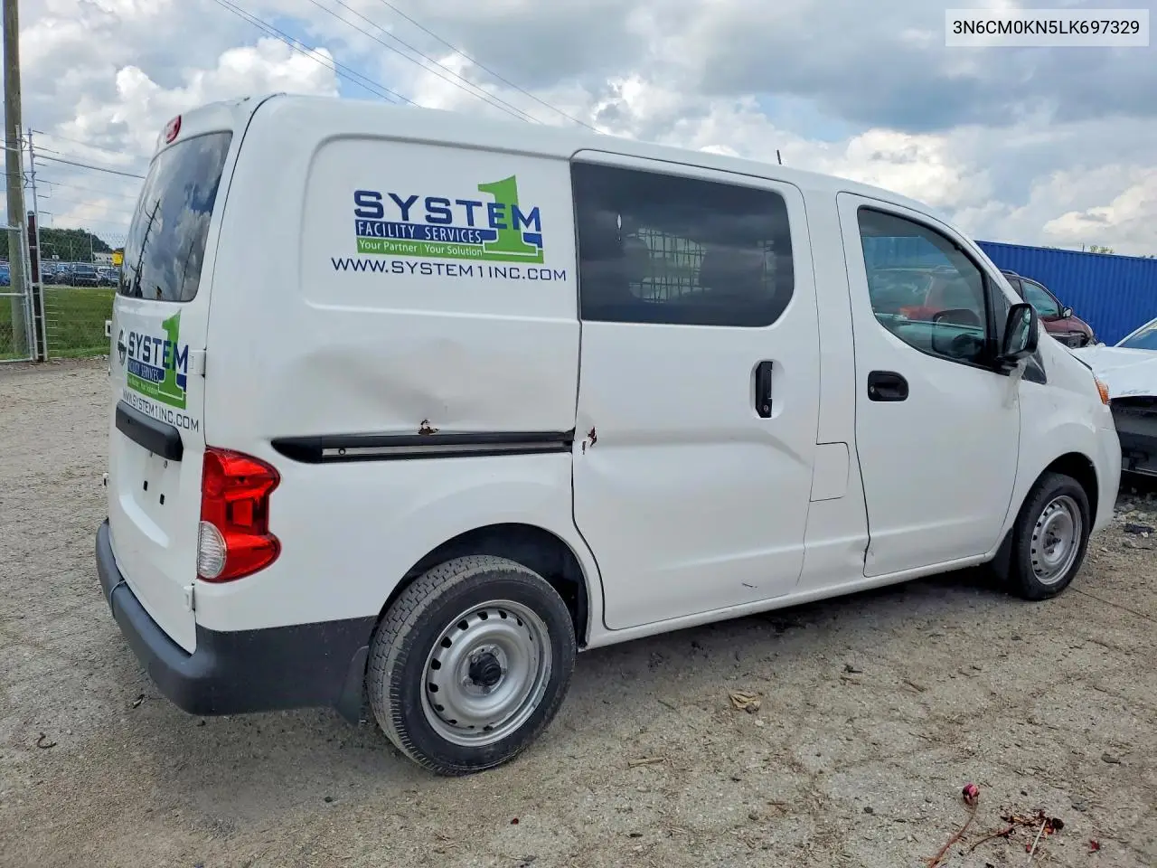 2020 Nissan Nv200 S VIN: 3N6CM0KN5LK697329 Lot: 59703056