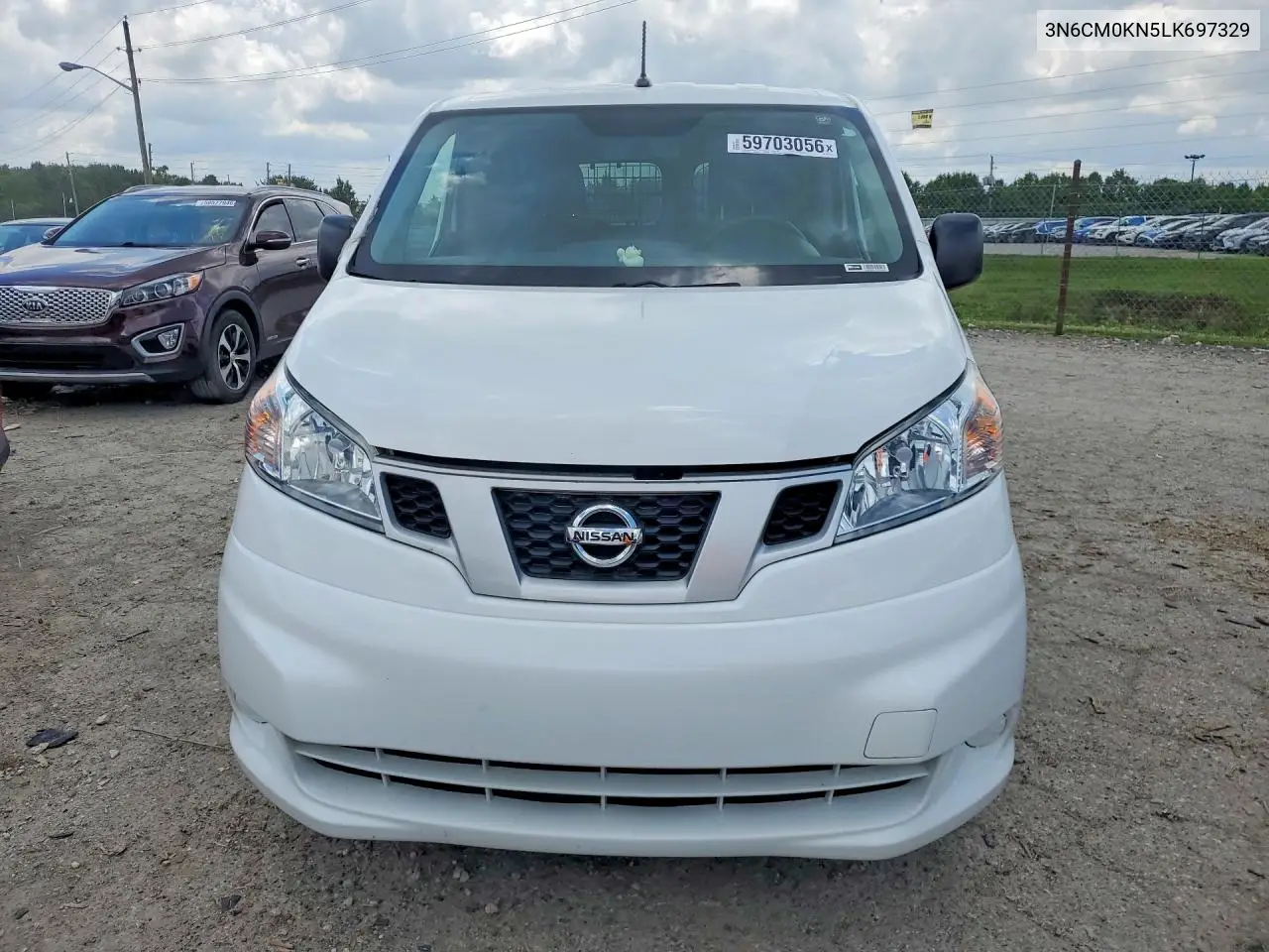 2020 Nissan Nv200 S VIN: 3N6CM0KN5LK697329 Lot: 59703056