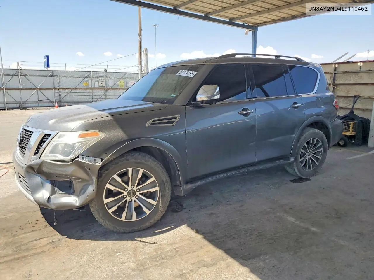 2020 Nissan Armada Sl VIN: JN8AY2ND4L9110462 Lot: 60174496