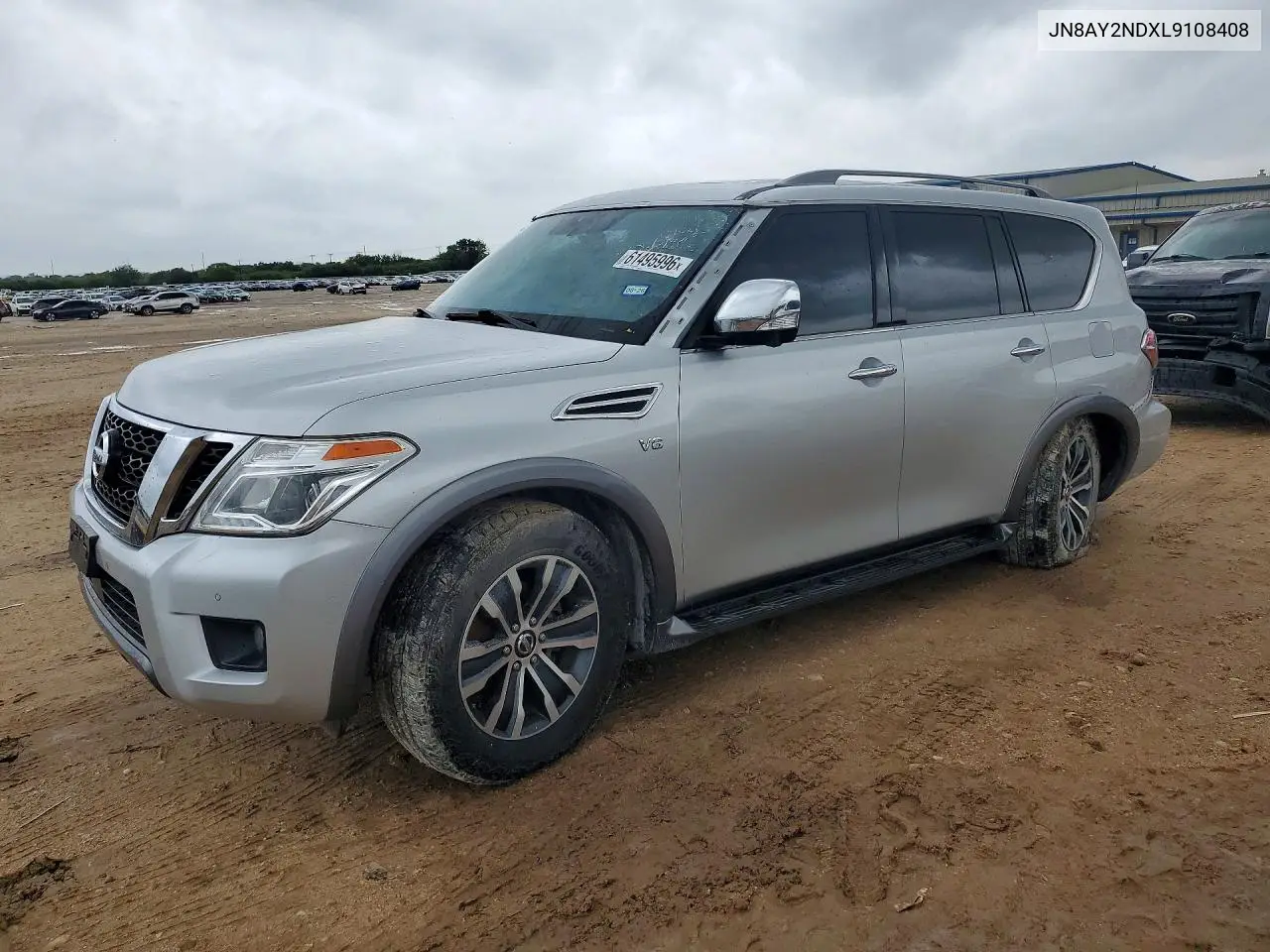 2020 Nissan Armada Sl VIN: JN8AY2NDXL9108408 Lot: 61495996