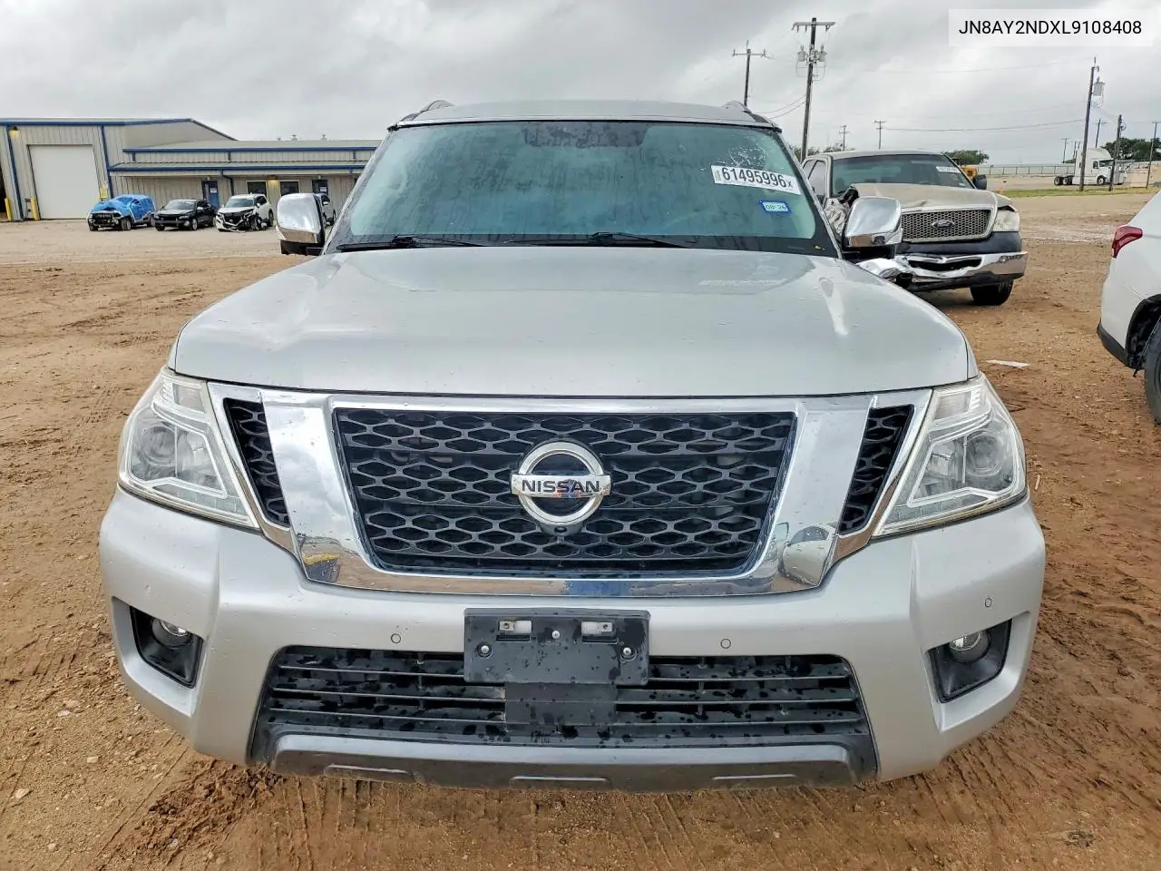 2020 Nissan Armada Sl VIN: JN8AY2NDXL9108408 Lot: 61495996