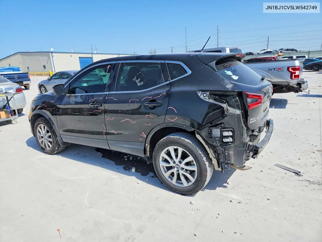 2020 Nissan Rogue Sport S VIN: JN1BJ1CV5LW542749 Lot: 61850186