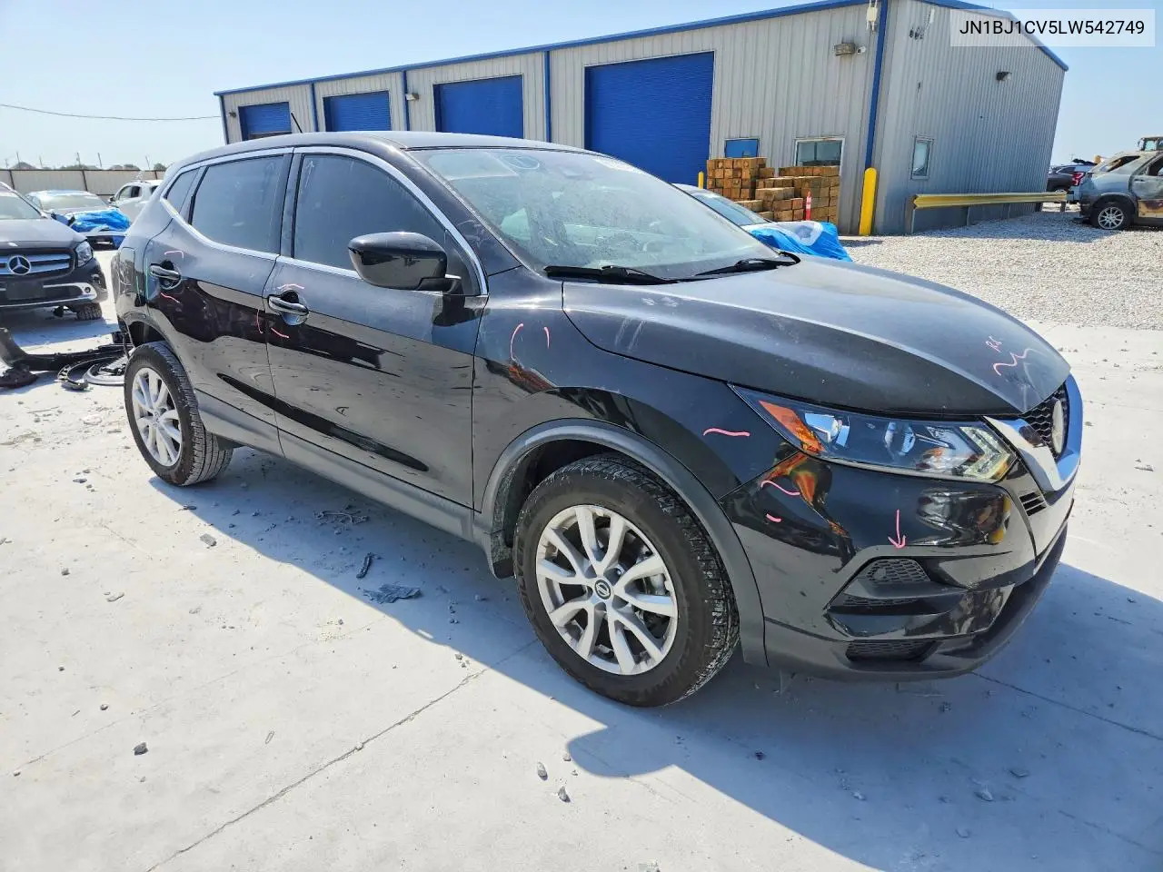 2020 Nissan Rogue Sport S VIN: JN1BJ1CV5LW542749 Lot: 61850186