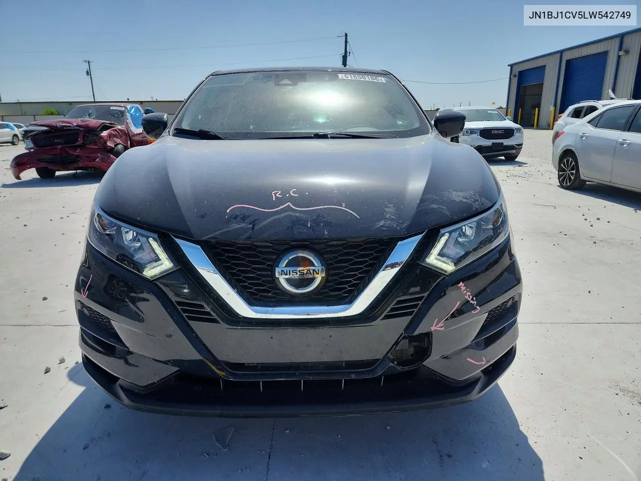 2020 Nissan Rogue Sport S VIN: JN1BJ1CV5LW542749 Lot: 61850186