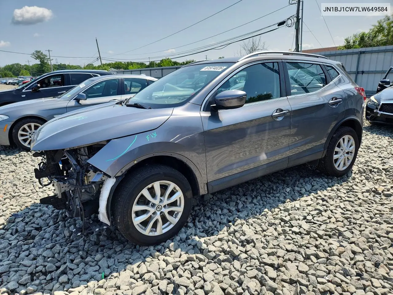2020 Nissan Rogue Sport Sv VIN: JN1BJ1CW7LW649584 Lot: 61974026