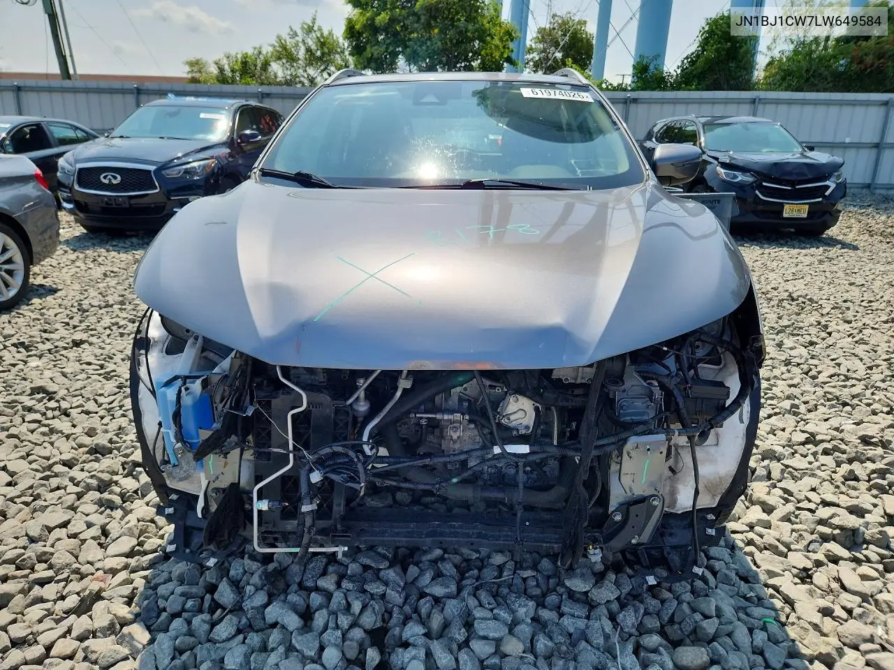2020 Nissan Rogue Sport Sv VIN: JN1BJ1CW7LW649584 Lot: 61974026