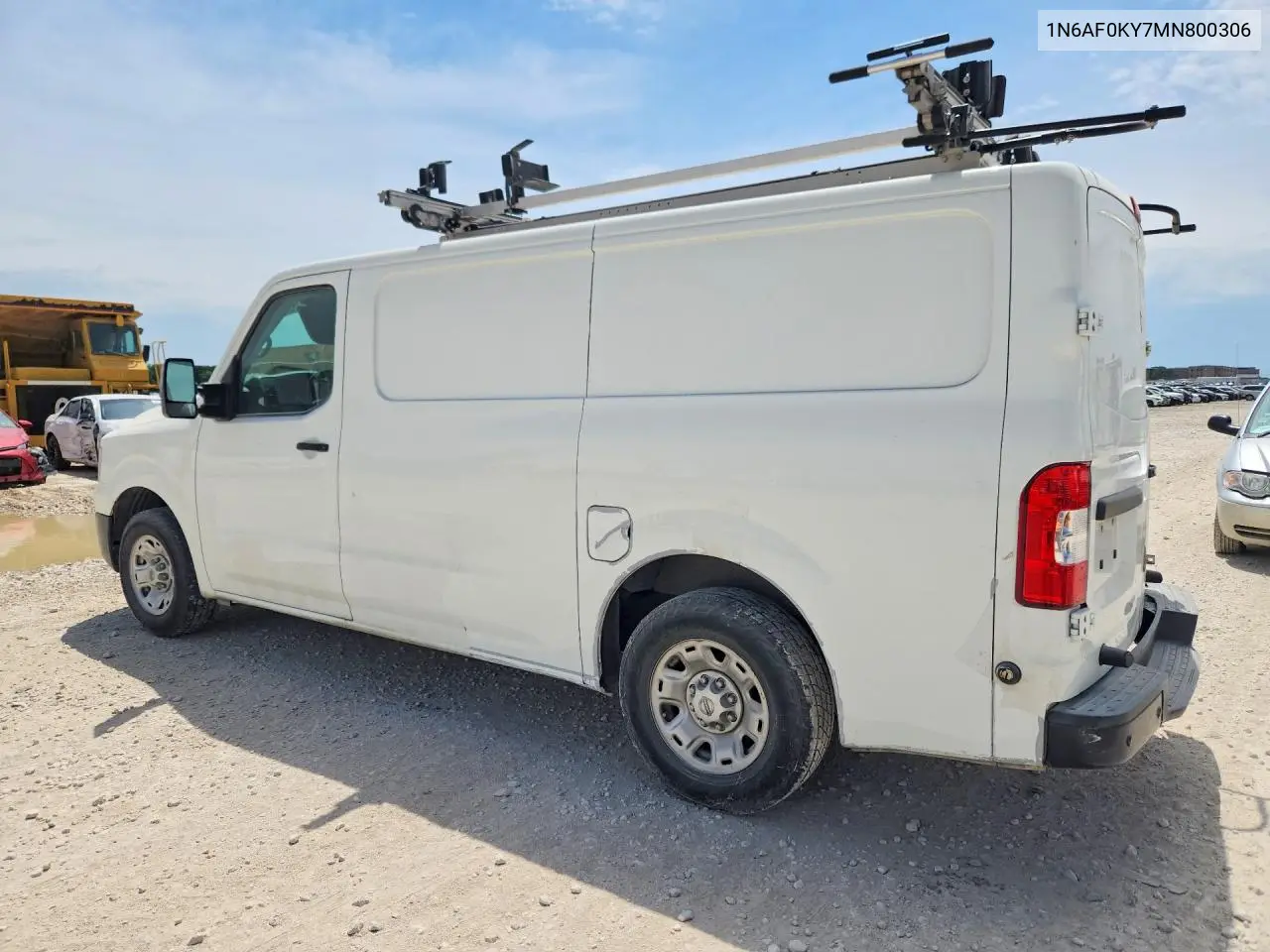 2021 Nissan Nv 2500 Hd Sv Cargo ** Run & Drive * Pri Fleet ** VIN: 1N6AF0KY7MN800306 Lot: 55658786