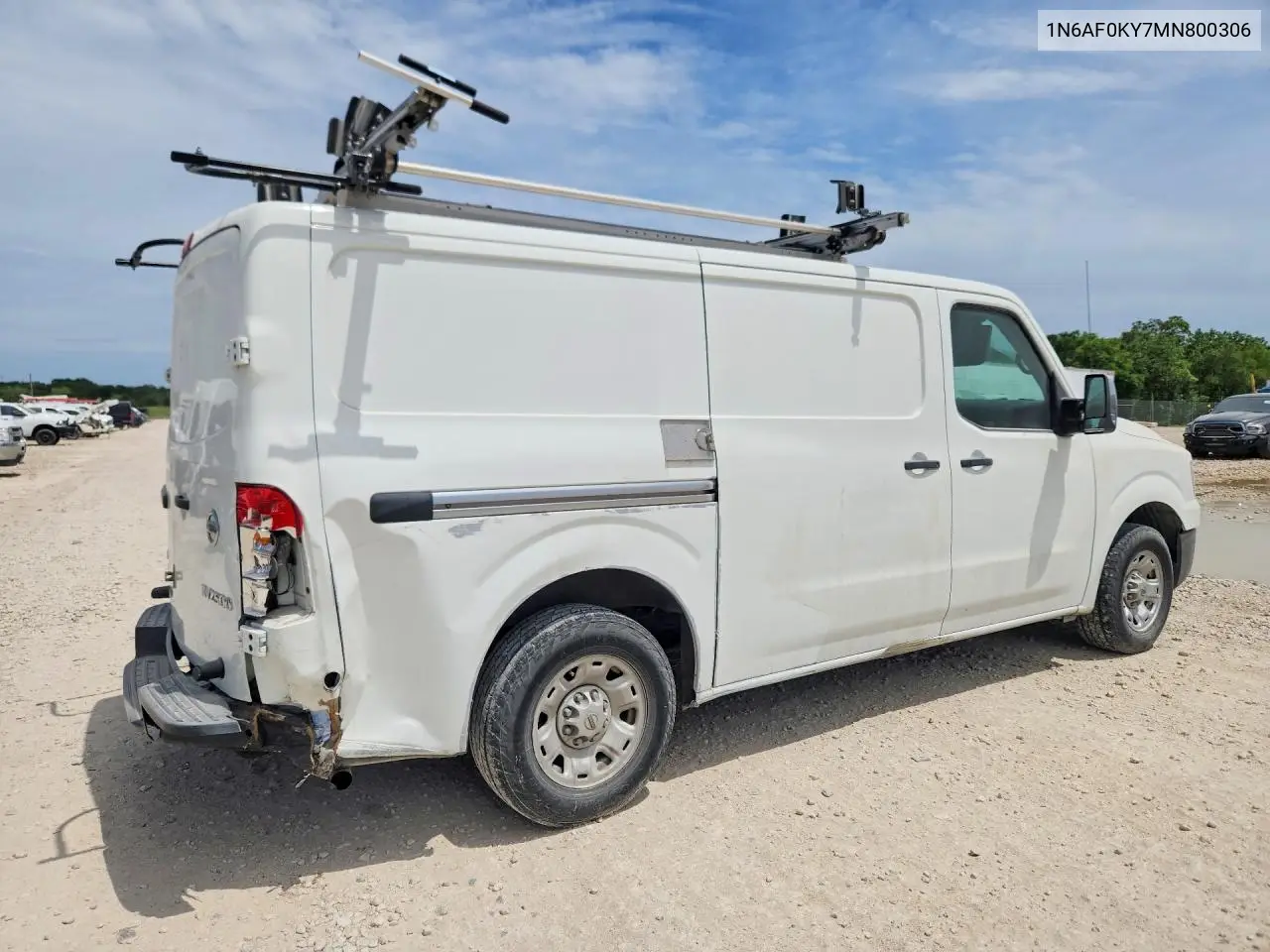 2021 Nissan Nv 2500 Hd Sv Cargo ** Run & Drive * Pri Fleet ** VIN: 1N6AF0KY7MN800306 Lot: 55658786