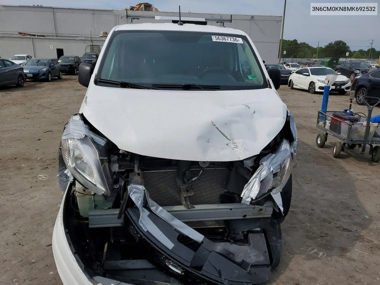 2021 Nissan Nv200 S VIN: 3N6CM0KN8MK692532 Lot: 56367736