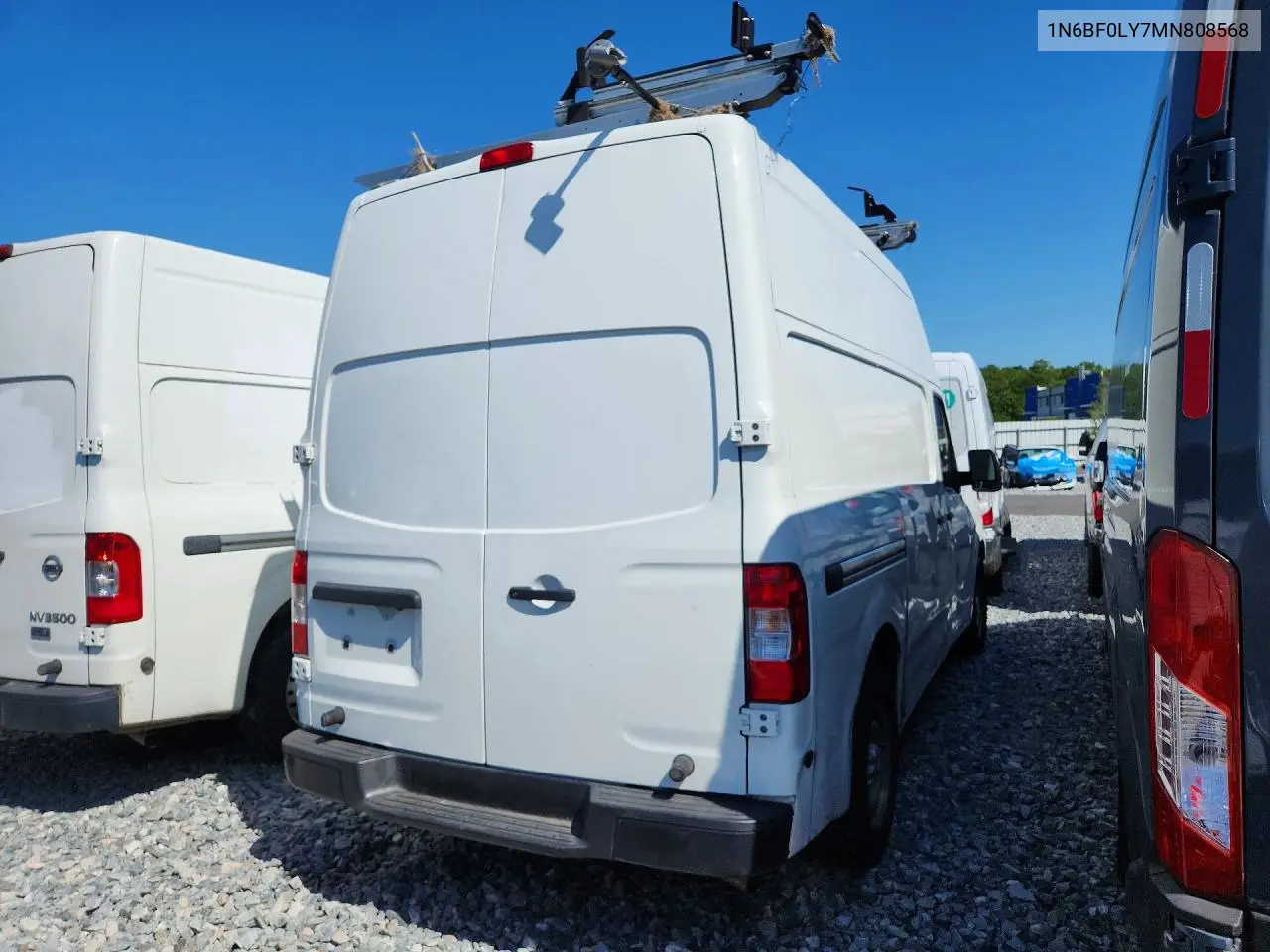 2021 Nissan Nv 2500 Cargo ** R & D * Pri Fleet ** VIN: 1N6BF0LY7MN808568 Lot: 56378416