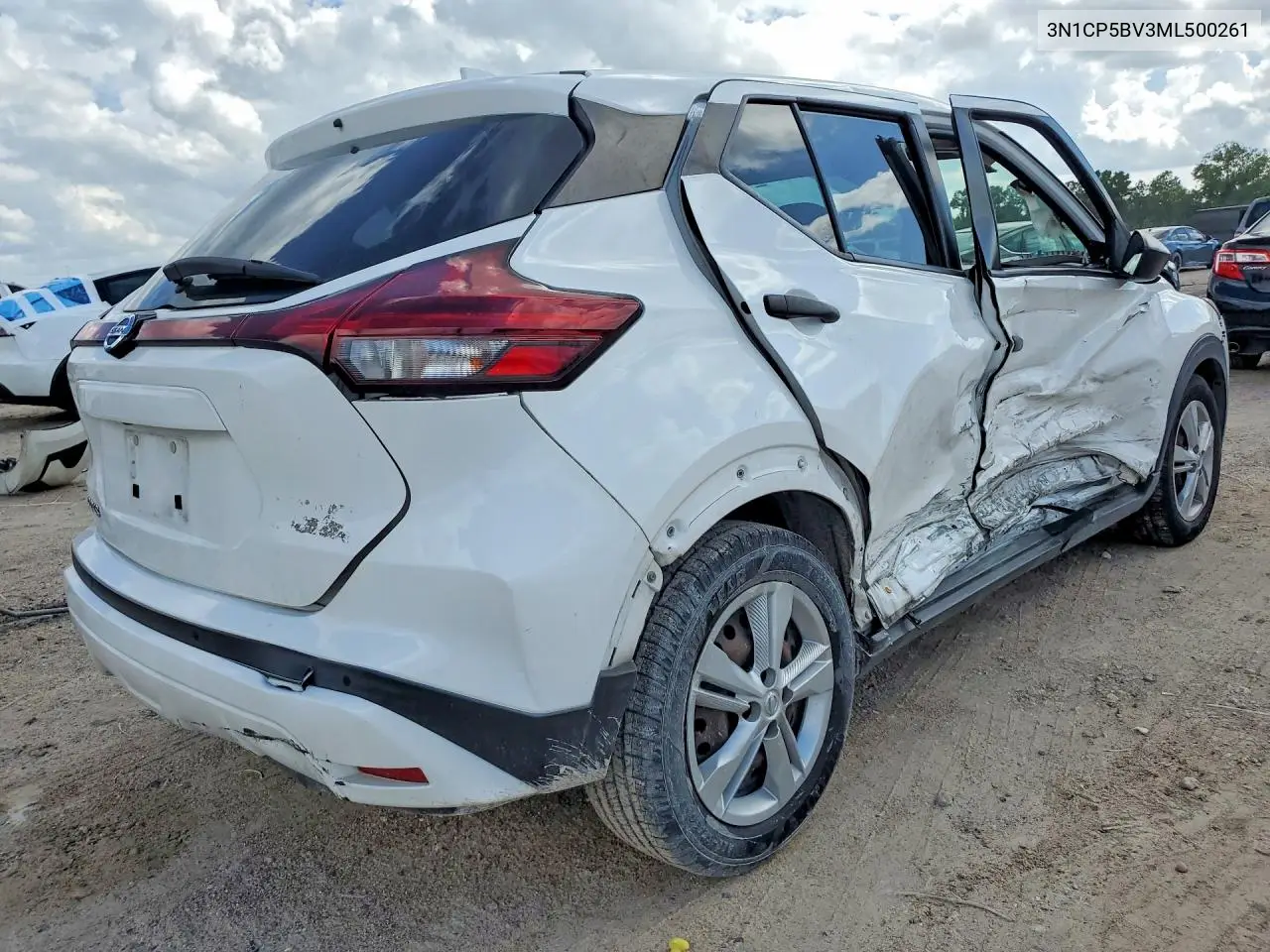 2021 Nissan Kicks S VIN: 3N1CP5BV3ML500261 Lot: 56854786