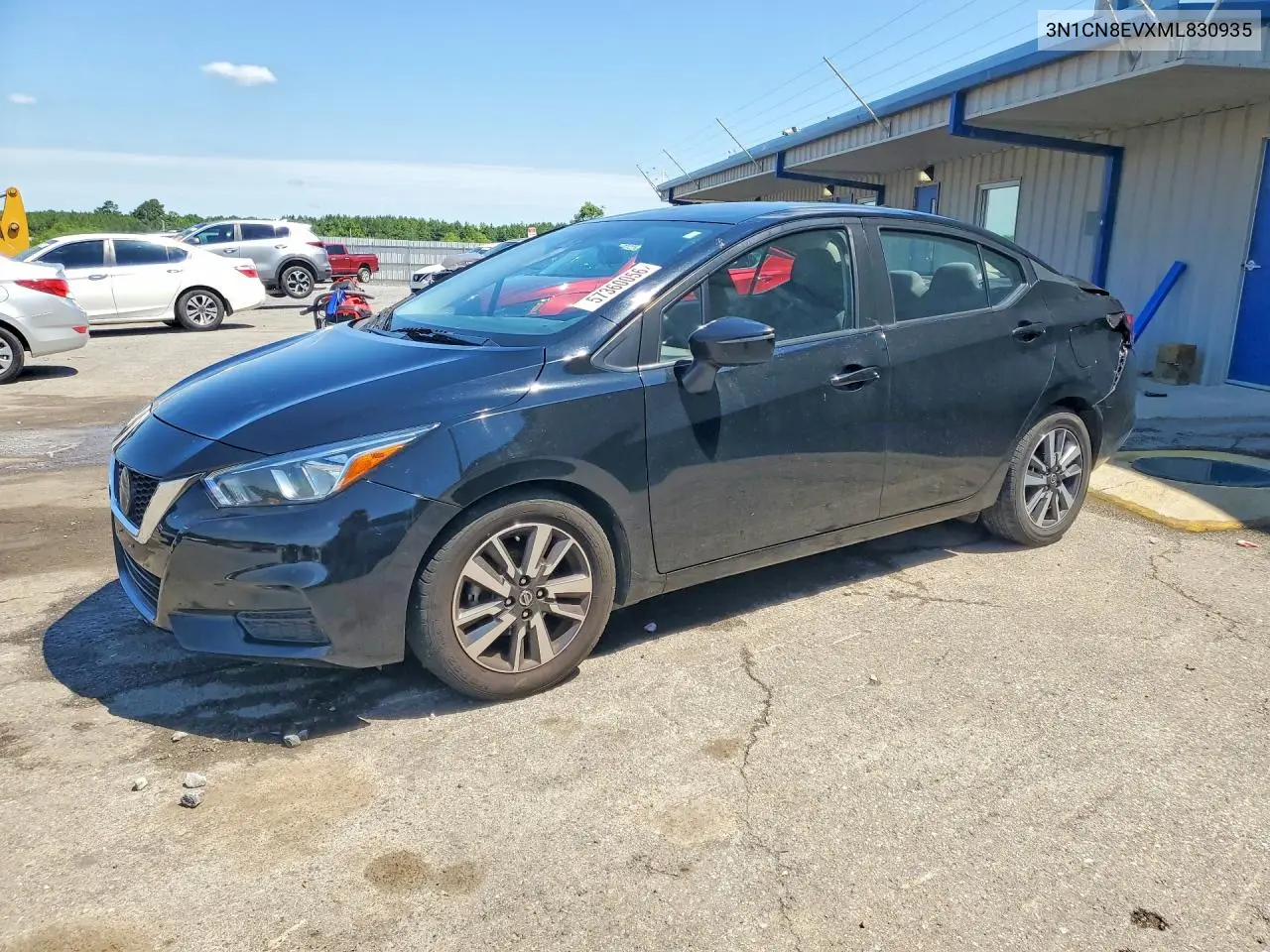 2021 Nissan Versa Sv VIN: 3N1CN8EVXML830935 Lot: 57360056