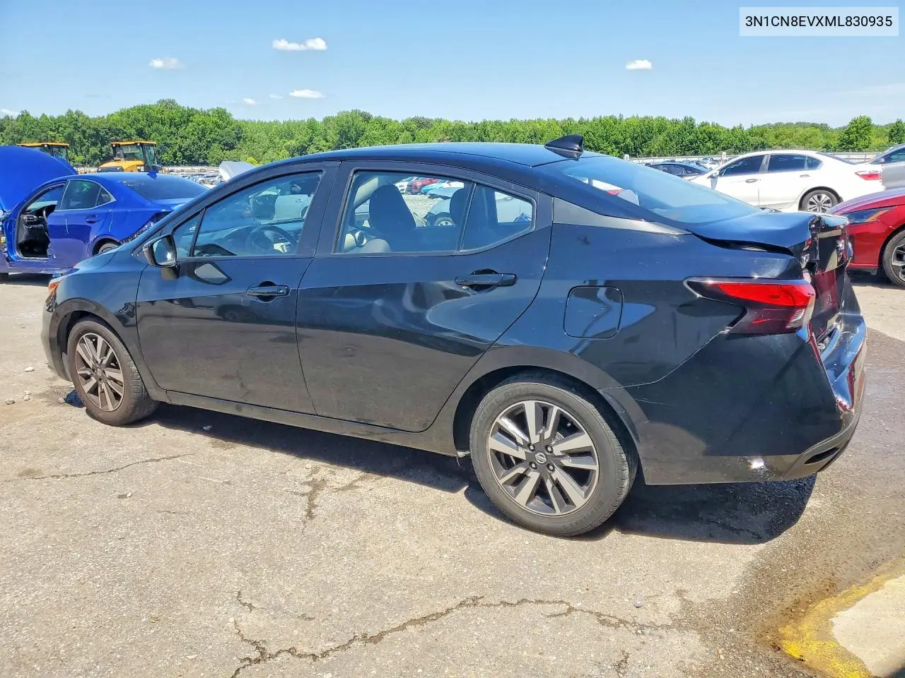 2021 Nissan Versa Sv VIN: 3N1CN8EVXML830935 Lot: 57360056