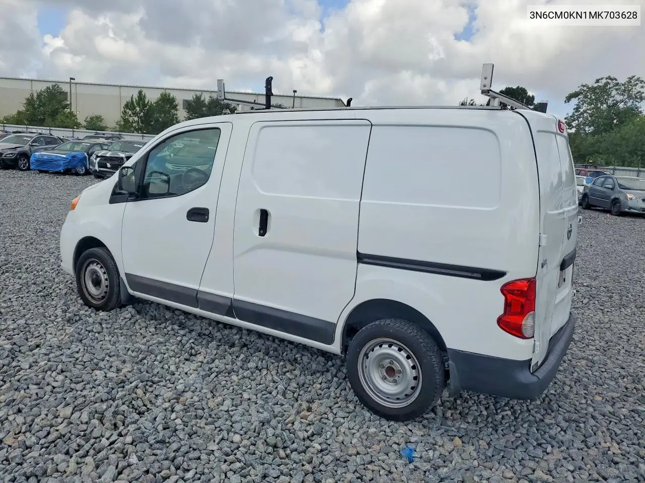 2021 Nissan Nv200 S Cargo ** R & D * Pri Fleet ** VIN: 3N6CM0KN1MK703628 Lot: 57437556