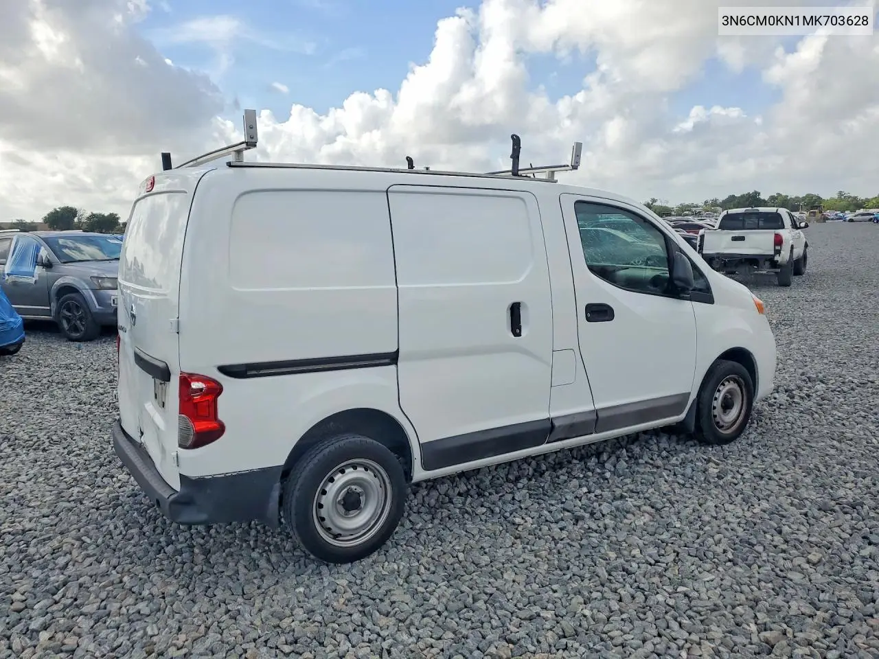 2021 Nissan Nv200 S Cargo ** R & D * Pri Fleet ** VIN: 3N6CM0KN1MK703628 Lot: 57437556