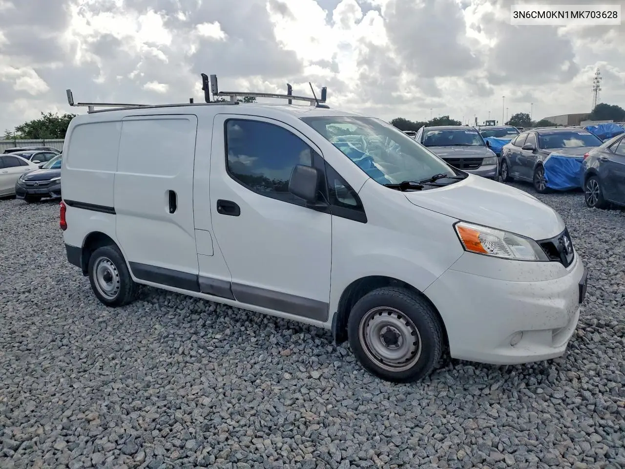 2021 Nissan Nv200 S Cargo ** R & D * Pri Fleet ** VIN: 3N6CM0KN1MK703628 Lot: 57437556
