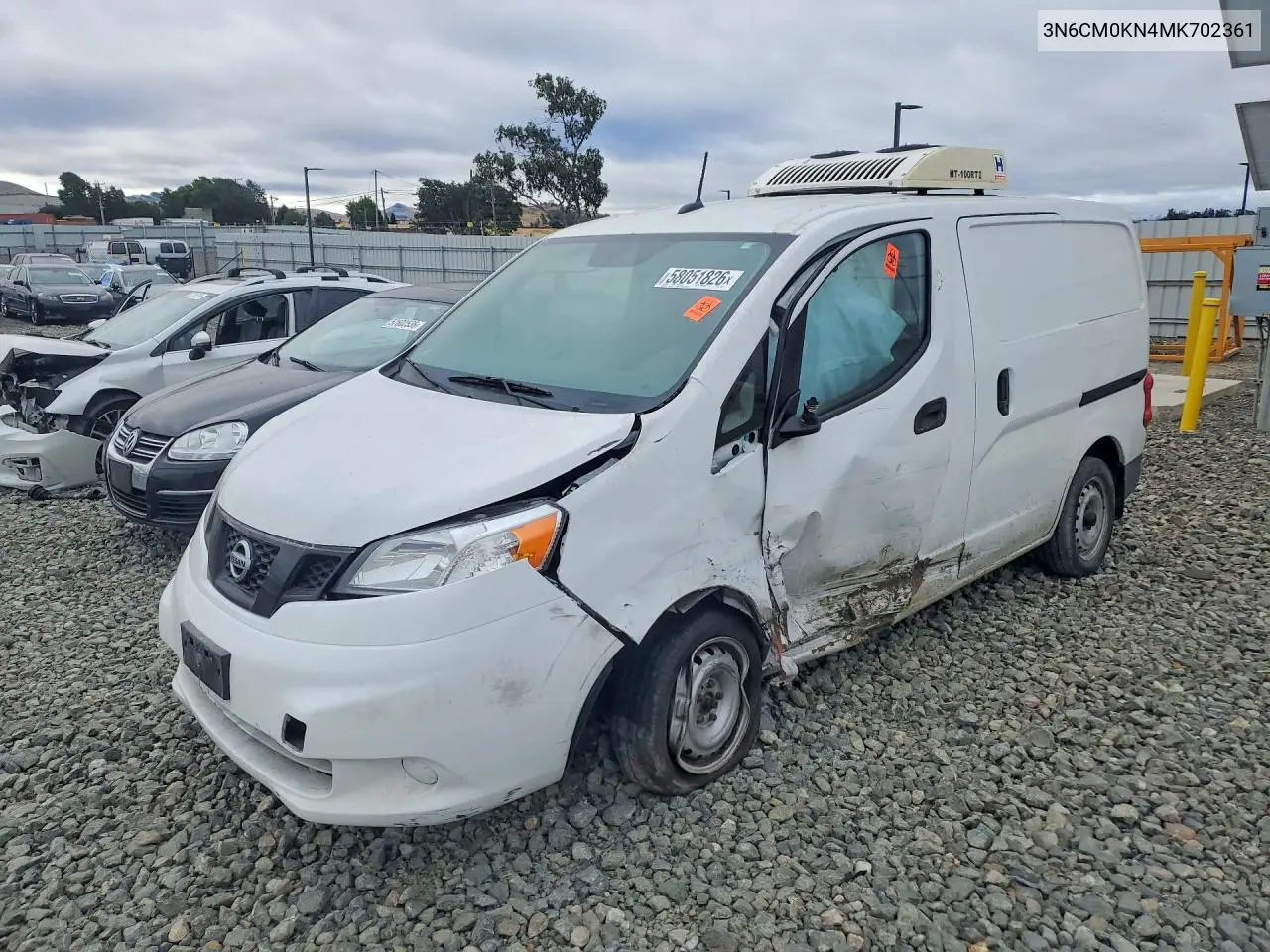 2021 Nissan Nv200 S VIN: 3N6CM0KN4MK702361 Lot: 58051826
