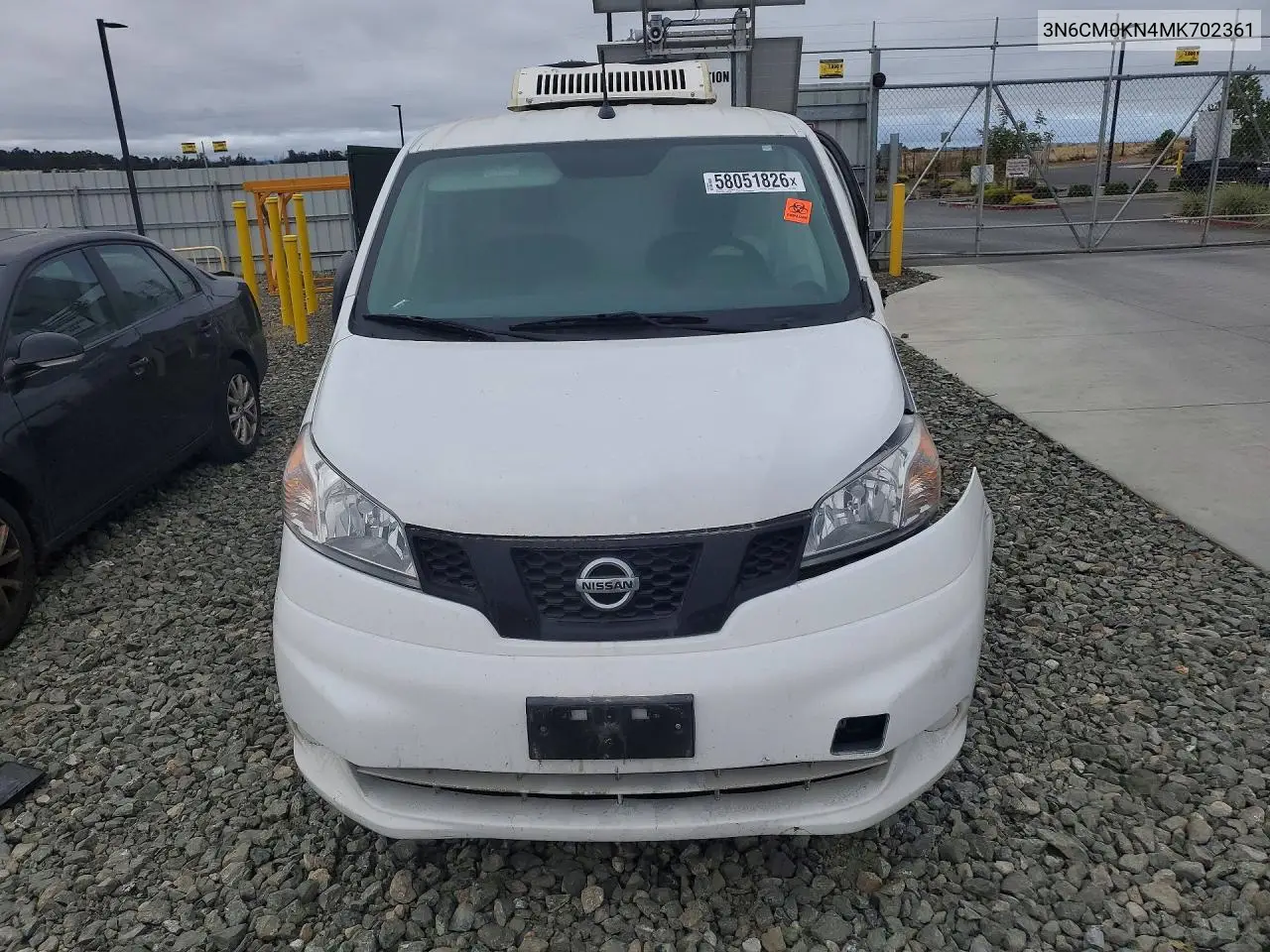 2021 Nissan Nv200 S VIN: 3N6CM0KN4MK702361 Lot: 58051826