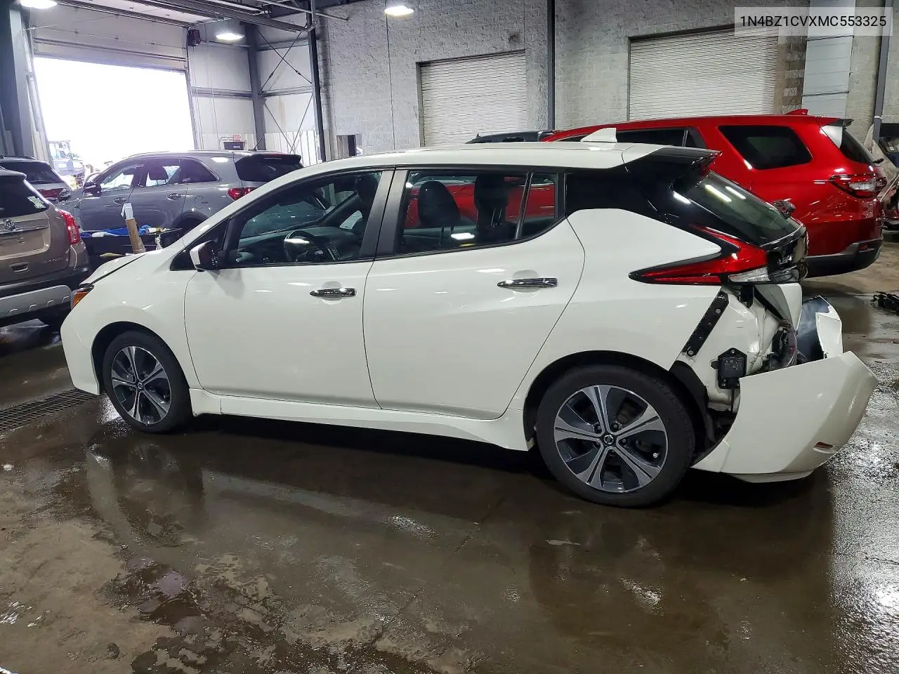2021 Nissan Leaf Sv Plus VIN: 1N4BZ1CVXMC553325 Lot: 58249826